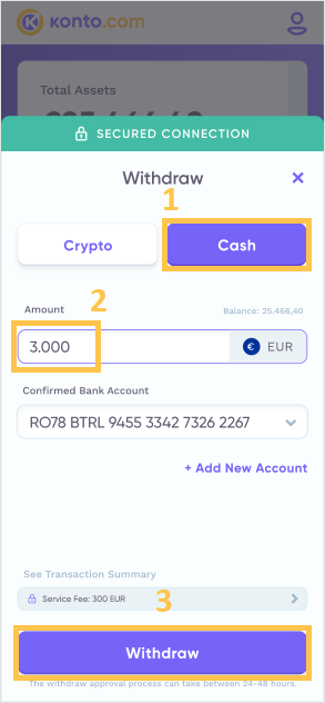 withdraw